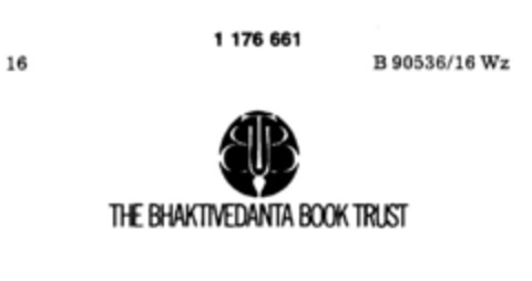 THE BHAKTIVEDANTA BOOK TRUST Logo (DPMA, 06.08.1990)