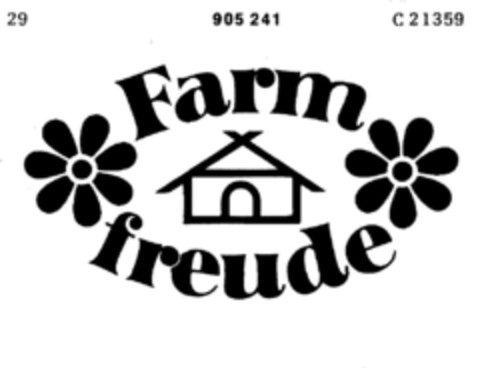 Farm freude Logo (DPMA, 17.02.1972)