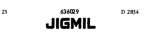 JIGMIL Logo (DPMA, 02.07.1952)