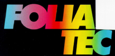 FOLIA TEC Logo (DPMA, 30.08.1985)