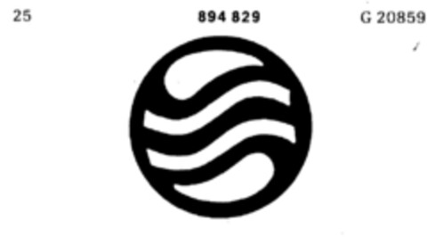894829 Logo (DPMA, 19.08.1971)