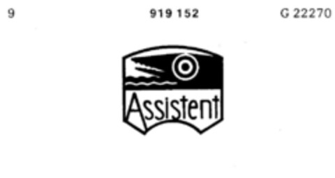 Assistent Logo (DPMA, 06.03.1973)
