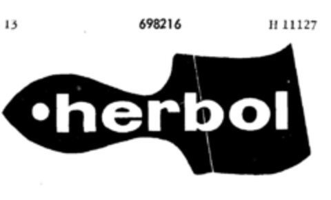 herbol Logo (DPMA, 15.12.1955)