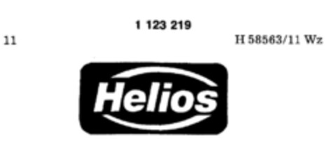 Helios Logo (DPMA, 06.11.1987)