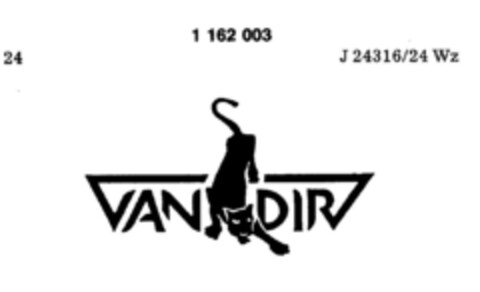 VANDIR Logo (DPMA, 06.09.1989)