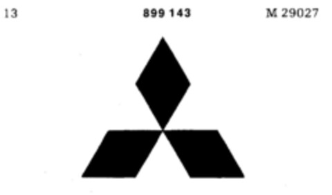 899143 Logo (DPMA, 09.02.1968)