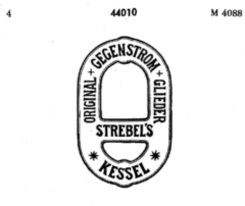 STREBEL`S KESSEL Logo (DPMA, 12/20/1899)