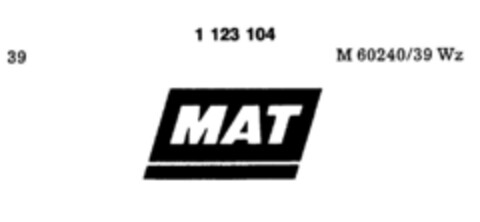 MAT Logo (DPMA, 04.03.1987)