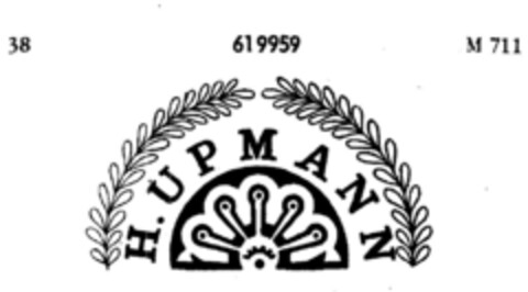 H.UPMANN Logo (DPMA, 03/06/1950)