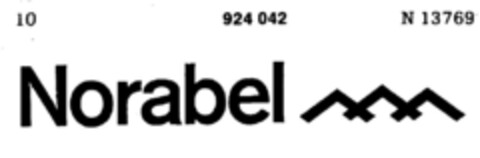 Norabel Logo (DPMA, 10/29/1973)