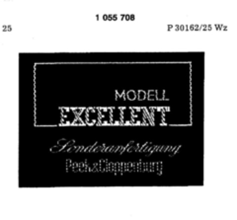 MODELL EXCELLENT Sonderanfertigung Peek&Cloppenburg Logo (DPMA, 29.03.1983)