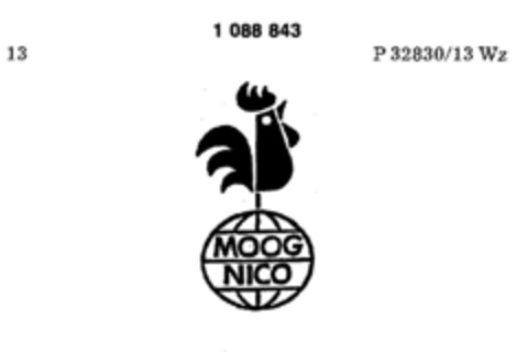 MOOG NICO Logo (DPMA, 19.06.1985)