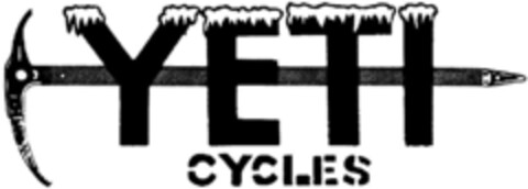 YETI CYCLES Logo (DPMA, 23.09.1992)