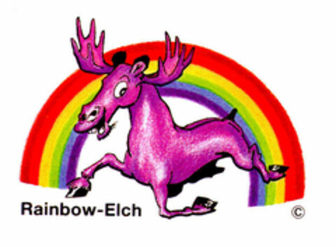Rainbow-Elch Logo (DPMA, 10.02.2000)
