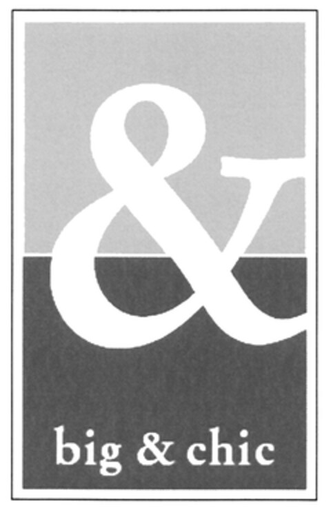 & big & chic Logo (DPMA, 10.12.2010)