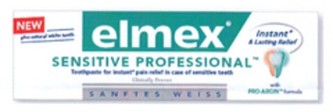 elmex SENSITIVE PROFESSIONAL Logo (DPMA, 05/04/2011)