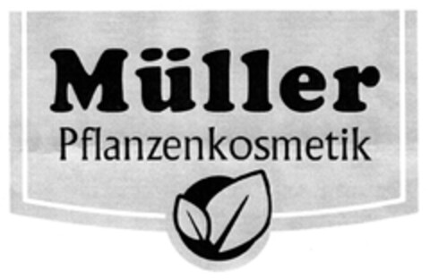 Müller Pflanzenkosmetik Logo (DPMA, 11.10.2012)