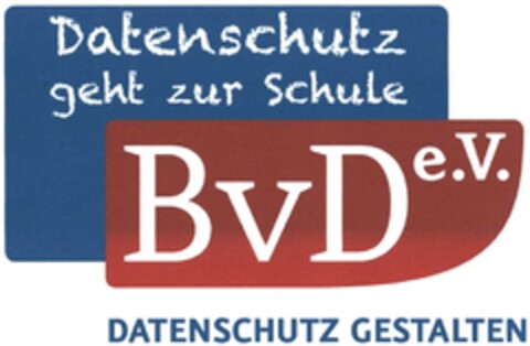 Datenschutz geht zur Schule BvD e.V Logo (DPMA, 05.02.2016)