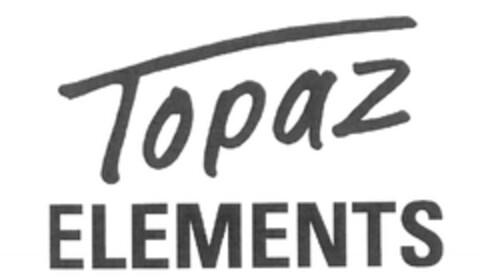Topaz ELEMENTS Logo (DPMA, 01.12.2017)
