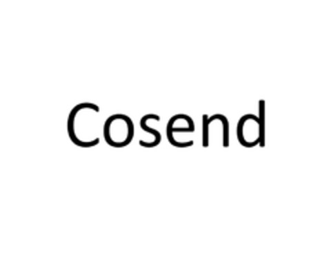 Cosend Logo (DPMA, 24.04.2017)