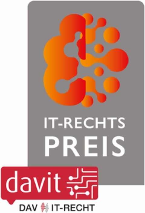 IT-RECHTS PREIS davit DAV IT-RECHT Logo (DPMA, 09.05.2022)