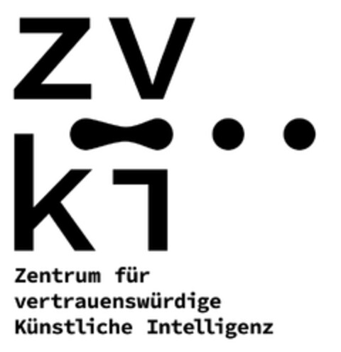 ZV ki Zentrum für vertrauenswürdige Künstliche Intelligenz Logo (DPMA, 21.04.2022)