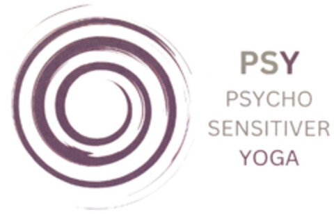 PSY PSYCHO SENSITIVER YOGA Logo (DPMA, 16.06.2023)