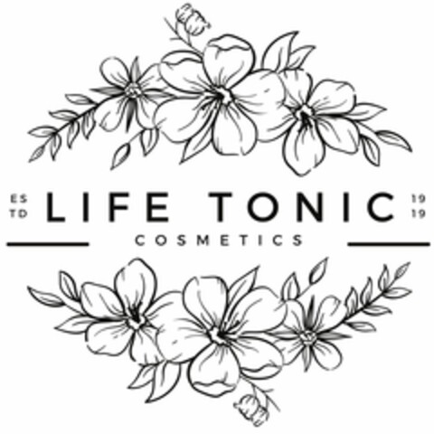 ESTD LIFE TONIC COSMETICS 1919 Logo (DPMA, 09/07/2023)