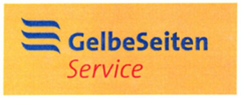 GelbeSeiten Service Logo (DPMA, 06/17/2003)