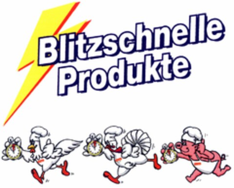 Blitzschnelle Produkte Logo (DPMA, 27.05.2005)