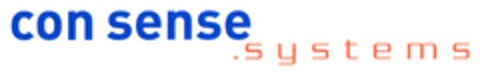 con sense.systems Logo (DPMA, 10.03.2006)