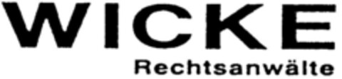 WICKE Rechtsanwälte Logo (DPMA, 30.07.1996)