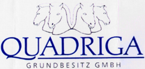 QUADRIGA GRUNDBESITZ GMBH Logo (DPMA, 27.12.1996)