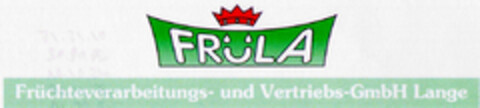FRÜLA Früchteverarbeitungs- und Vertriebs-GmbH Lange Logo (DPMA, 16.08.1997)