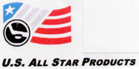 U.S. ALL STAR PRODUCTS Logo (DPMA, 12/09/1998)