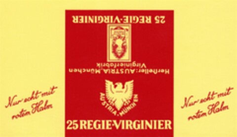 25 REGIE-VIRGINIER Logo (DPMA, 22.06.1955)