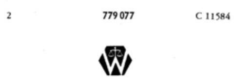 W Logo (DPMA, 27.09.1961)