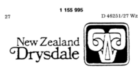 New Zealand Drysdale Logo (DPMA, 16.03.1989)