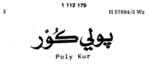 Poly Kur Logo (DPMA, 16.04.1987)