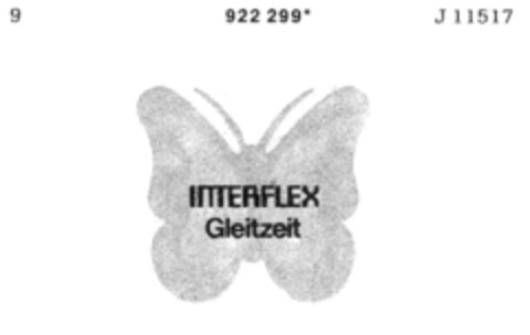 INTERFLEX Gleitzeit Logo (DPMA, 12.06.1974)