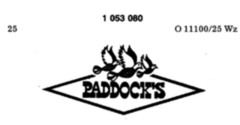 PADDOCK`S Logo (DPMA, 01/27/1983)