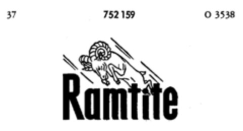 Ramtite Logo (DPMA, 24.02.1960)