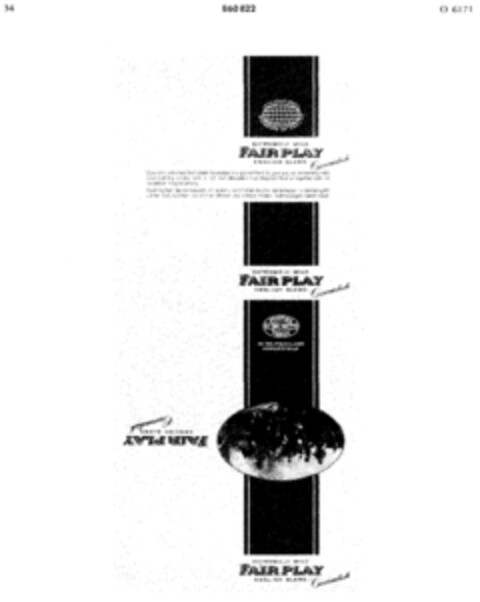 FAIR PLAY Logo (DPMA, 03/23/1968)