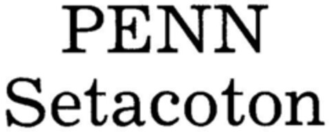 PENN Setacoton Logo (DPMA, 03/14/1987)