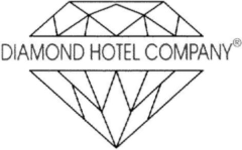 DIAMOND HOTEL COMPANY Logo (DPMA, 05/29/1991)