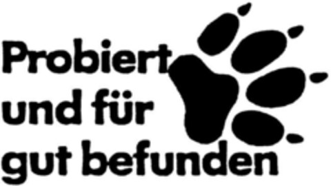 Probiert und für gut befunden Logo (DPMA, 02/08/1993)