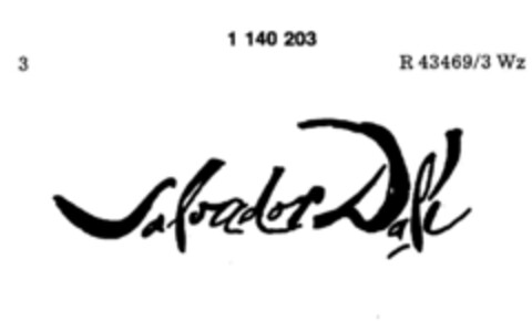 Salvador Dali Logo (DPMA, 08/29/1985)