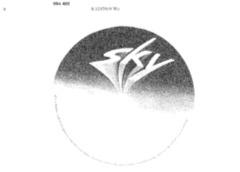 sky Logo (DPMA, 14.02.1979)