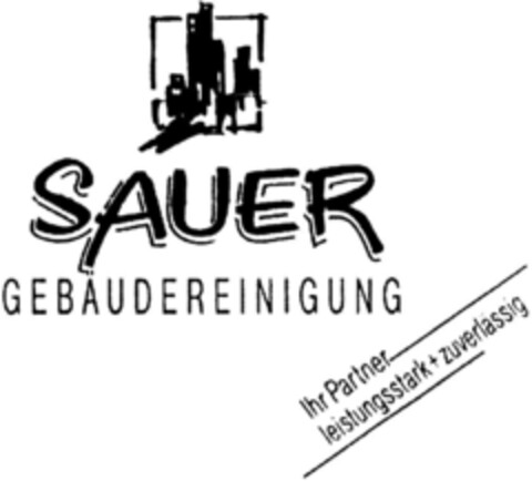 SAUER GEBÄUDEREINIGUNG Logo (DPMA, 13.04.1994)