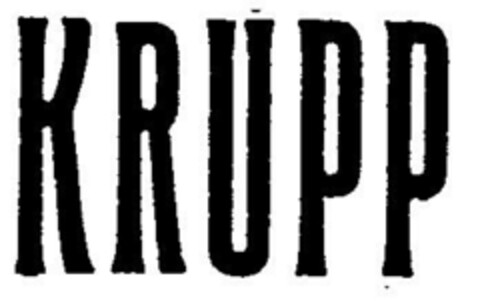 KRUPP Logo (DPMA, 31.07.1954)